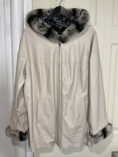 Reversible leather jacket for sale  North Easton