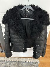 Adamo leather sheerling for sale  LONDON
