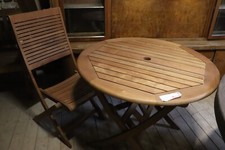 Runder holztisch klappstuhl gebraucht kaufen  Altmannstein