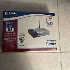Roteador Wireless G D-Link G54 Air Plus G, DI-524 NOVO NA CAIXA Novo 7.17 comprar usado  Enviando para Brazil