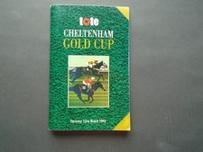 Racecard cheltenham gold for sale  GLOUCESTER
