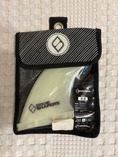 Usado, Conjunto de barbatanas de prancha de surf Shapers Futures média S-5 tripla comprar usado  Enviando para Brazil