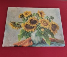 Sonnenblumenbild druck prachtv gebraucht kaufen  Bergheim