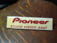 Broche de lapela vintage Pioneer Sound Vision Soul - Emblema da Electronics Company comprar usado  Enviando para Brazil