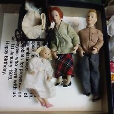 Dolls house figures for sale  CAMBORNE