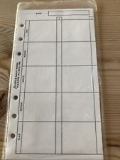 Filofax daily work for sale  CHESTERFIELD