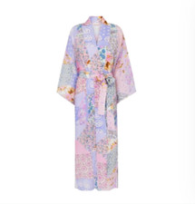 Vestido Spell Cha Maxi Robe Feminino Médio Grande Rosa Roxo Patchwork, usado comprar usado  Enviando para Brazil