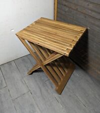 Folding solid teak for sale  Aurora