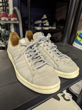 TÊNIS MASCULINO ADIDAS ORIGINALS CAMPUS ANOS 80 CAMURÇA EDIÇÃO ESPECIAL EM CINZA/BRANCO, usado comprar usado  Enviando para Brazil