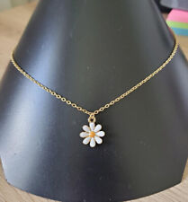 Collier marguerite fleur d'occasion  Puylaurens
