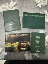 Libretto set rolex usato  Napoli