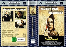 (VHS)  Videokassette - Flucht von Alcatraz - Clint Eastwood, Larry Hankin, używany na sprzedaż  Wysyłka do Poland