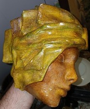 Sculpture polychrome pierre d'occasion  Bardos