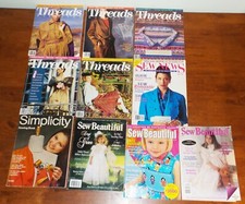 Lot sewing magazines for sale  Sadsburyville