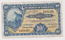 Gibraltar shillings 1958 for sale  CAMBRIDGE