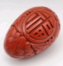 Cinnabar egg vintage for sale  LINCOLN