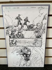 X-Men Legends edição 1 página 27 Brett Booth Adelso Corona em placa de arte 11 x 17 comprar usado  Enviando para Brazil