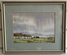 Vintage watercolour painting for sale  MELTON MOWBRAY