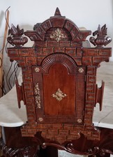 Tabernacolo legno intagliato usato  Barcellona Pozzo di Gotto