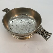 Pewter quaich cup for sale  WATLINGTON