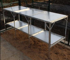 Aluminium greenhouse staging for sale  SUTTON-IN-ASHFIELD