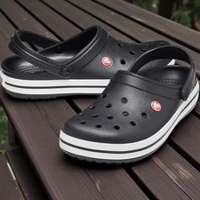 Black adult crocs for sale  WARRINGTON