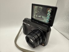 Używany, Panasonic Lumix DMC-TZ55 16MP Kompaktowy aparat cyfrowy Flip LCD + etui + karta 16GB na sprzedaż  Wysyłka do Poland