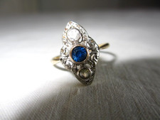 Bague marquise ancienne d'occasion  France