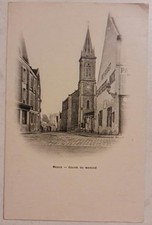 Cpa seine marne d'occasion  Courcelles-Chaussy