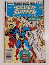 The Silver Surfer banca de jornal anual superdimensionada #1 muito bom estado comprar usado  Enviando para Brazil