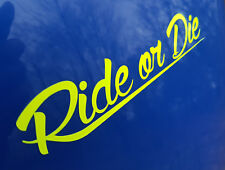 Neon ride aufkleber gebraucht kaufen  Papenburg