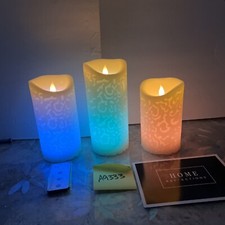 Home Reflections mudança de cor pilares morphing velas acesas controle remoto noturno, usado comprar usado  Enviando para Brazil
