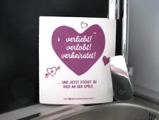 Spüllappen verliebt verlobt gebraucht kaufen  Warder