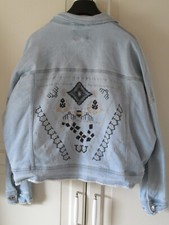 Rsay jeansjacke muster gebraucht kaufen  Deutschland