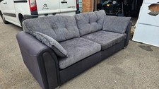 4 seater sofa charcoal for sale  LUTON