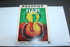 Partitura de cabelo vintage 1968 Aquarius United Artists Music Co. comprar usado  Enviando para Brazil