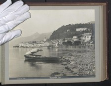 Fotoalbum mit 38 Fotografien, Ansicht Lugano, Panorama vom Monte Salvatore, Mor  comprar usado  Enviando para Brazil