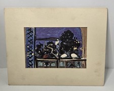 Litografia vintage Pablo Picasso 1960 pombos poleiro impressão, usado comprar usado  Enviando para Brazil