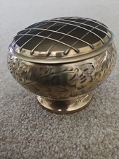 Ornate brass rose for sale  HASTINGS