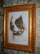 Boston terrier portrait for sale  Fresno
