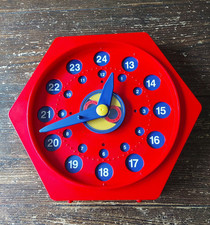 Polydron learning clock for sale  LEEK