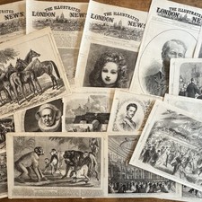 Antique newspaper cuttings for sale  CRANLEIGH