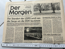 Morgen ddr tageszeitung gebraucht kaufen  Wolfhagen