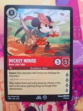 Usado, Mickey Mouse Brave Little Tailor 1ª Edição D23 Expo Promo Disney Lorcana Promo comprar usado  Enviando para Brazil