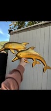 Large brass dolphin for sale  Sheridan