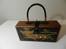 BOLSA DE GATO VINTAGE MEADOS DO SÉCULO -ENID COLLINS CAIXA DE MADEIRA-BUCETA-PÉ-VINTAGE comprar usado BOLSA DE GATO VINTAGE MEADOS DO SÉCULO -ENID COLLINS CAIXA DE MADEIRA-BUCETA-PÉ-VINTAGE comprar usado  Enviando para Brazil