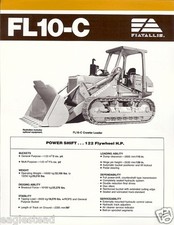 Folheto de equipamentos - Fiat-Allis - FL10-C - Carregadeira de esteiras (E1565) comprar usado Folheto de equipamentos - Fiat-Allis - FL10-C - Carregadeira de esteiras (E1565) comprar usado  Enviando para Brazil