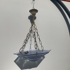 Suspension hexagonale verre d'occasion  Donnemarie-Dontilly