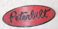 Vintage peterbilt nameplate for sale  Waynesville