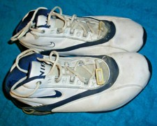 RaRe 2003 Nike ZOOM AIR Shox Tamanho 13.5 Branco Azul Vintage Basquete FRETE GRÁTIS! comprar usado  Enviando para Brazil